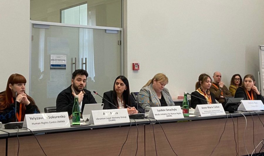 Українські правозахисники розповідають в ОБСЄ про переслідування цивільних на окупованих територіях